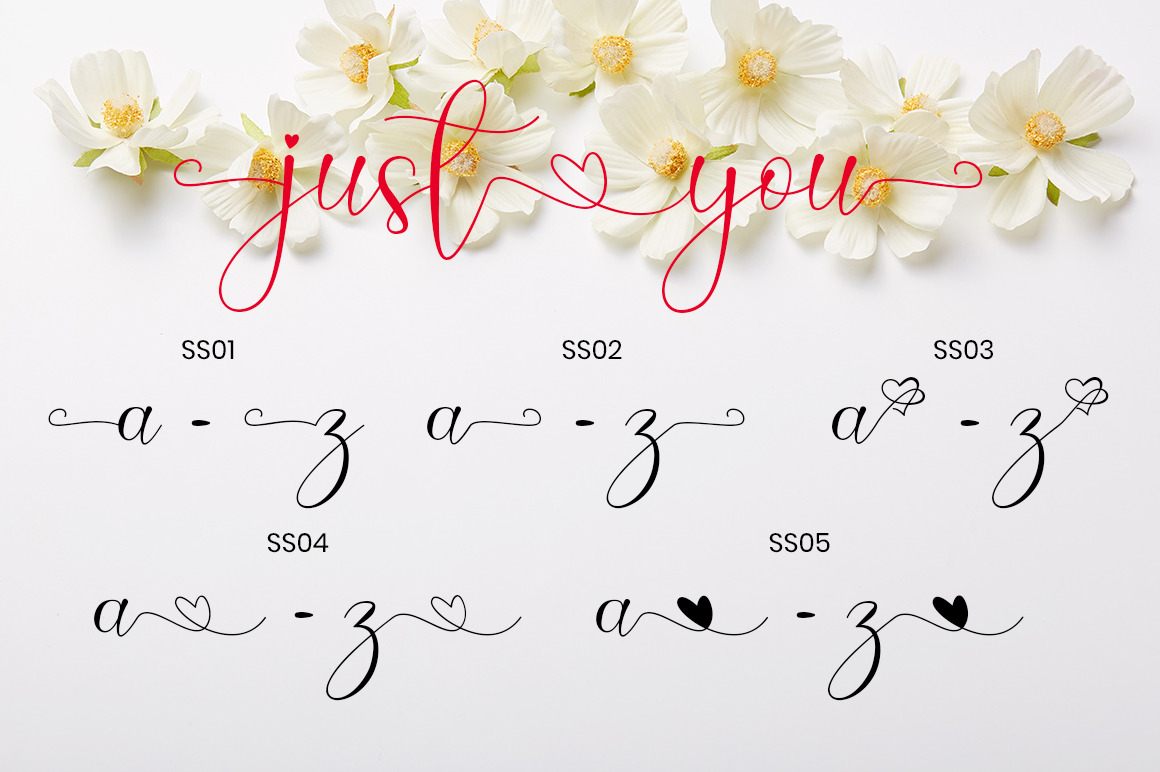 Just You Font Just You Font