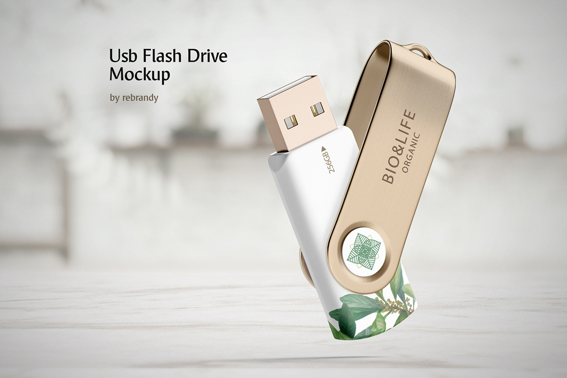 Usb Flash Drive Mockup Usb Flash Drive Mockup
