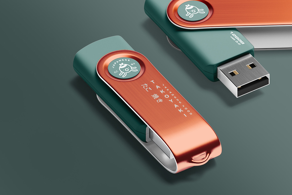 Usb Flash Drive Mockup