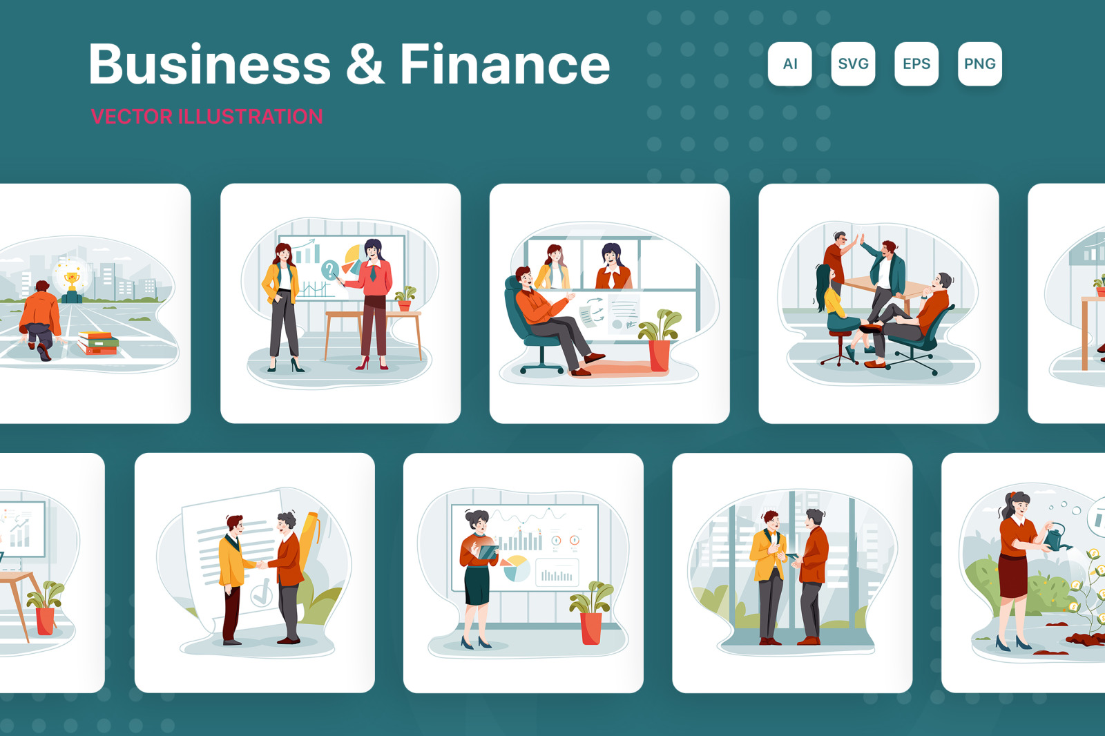 M224_Business Illustrations M224_Business Illustrations