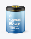 Matte Cosmetic Jar Mockup Matte Cosmetic Jar Mockup