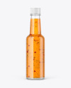 Bottle with Hot Sauce Mockup