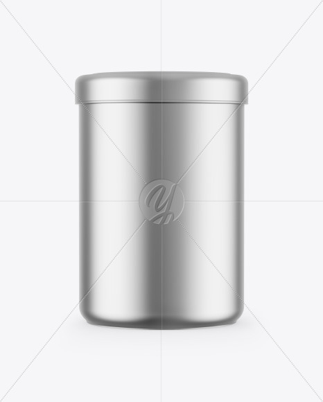 Metallic Jar Mockup