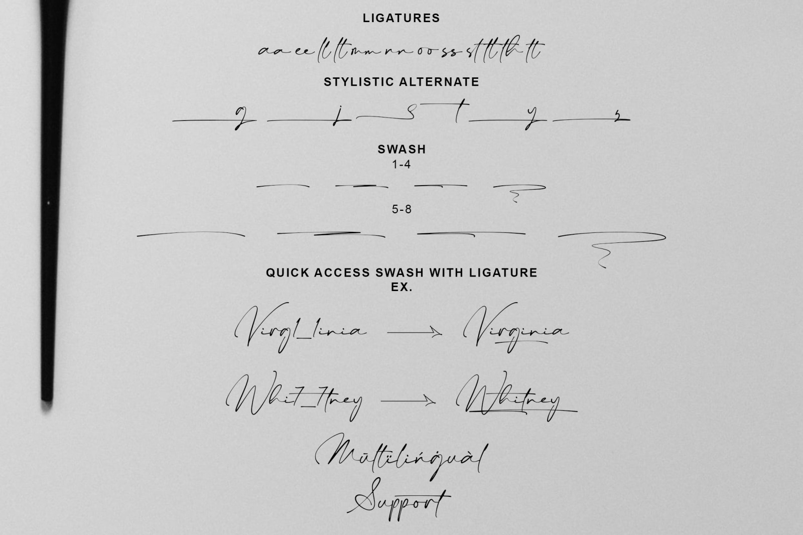 Dontheus - Signature Font Dontheus - Signature Font