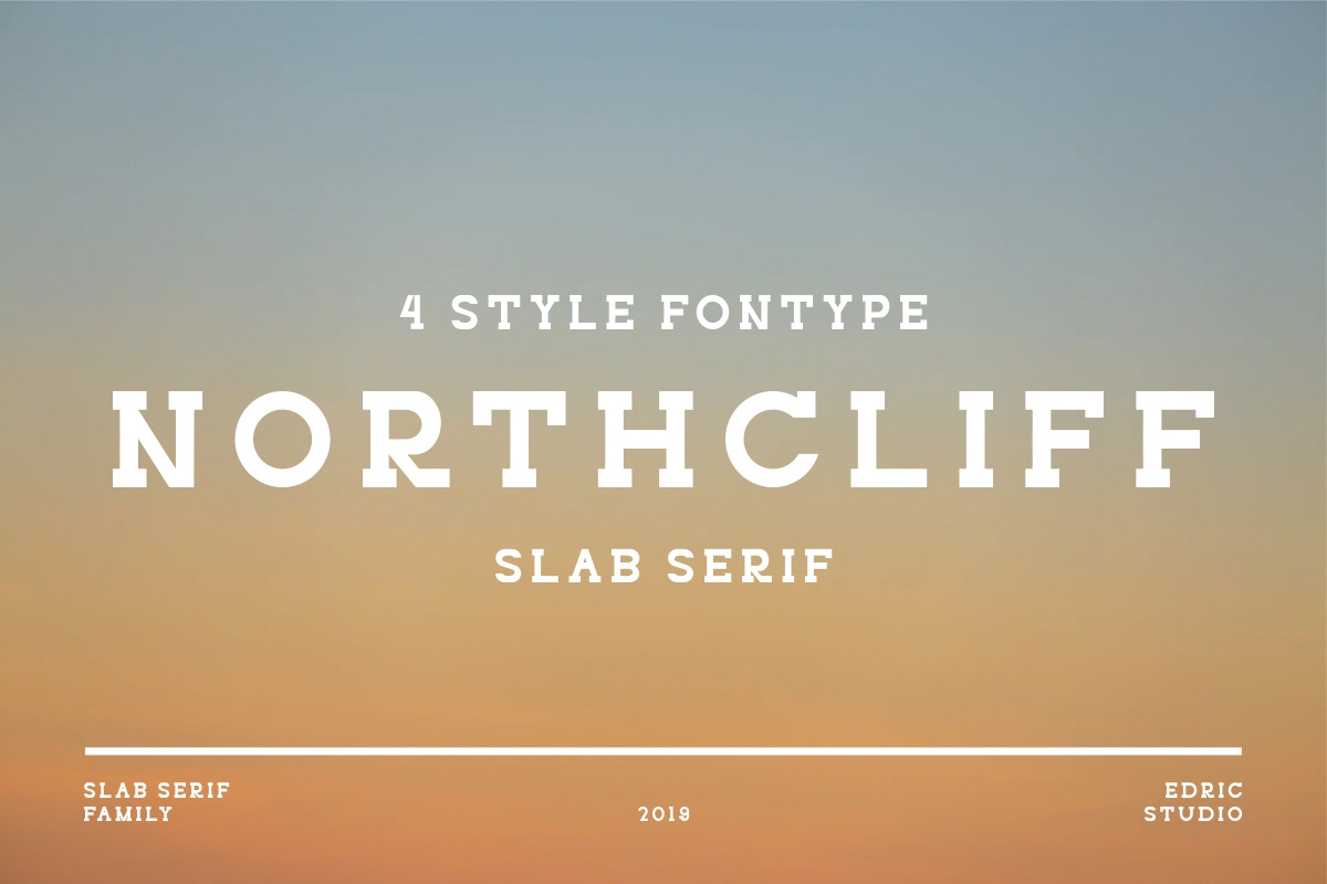 Northcliff Slab Serif Font Northcliff Slab Serif Font