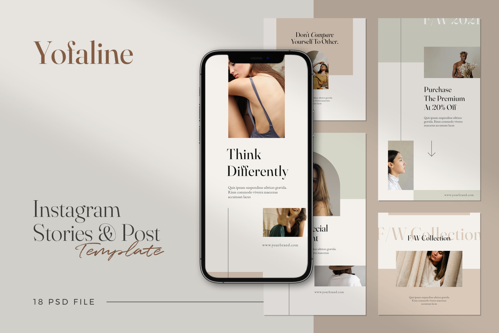 Yofaline - Instagram Stories &amp; Post Template