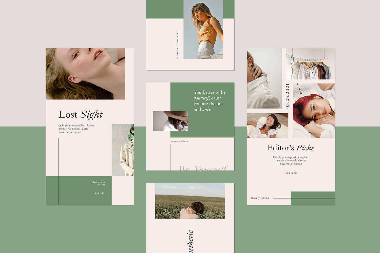 Eleanor - Instagram Stories & Post Template Eleanor - Instagram Stories & Post Template