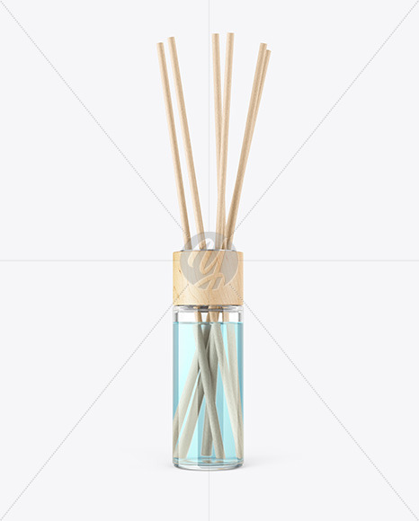 Diffuser Glass Bottle Mockup