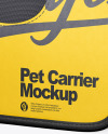 Pet Carrier Mockup