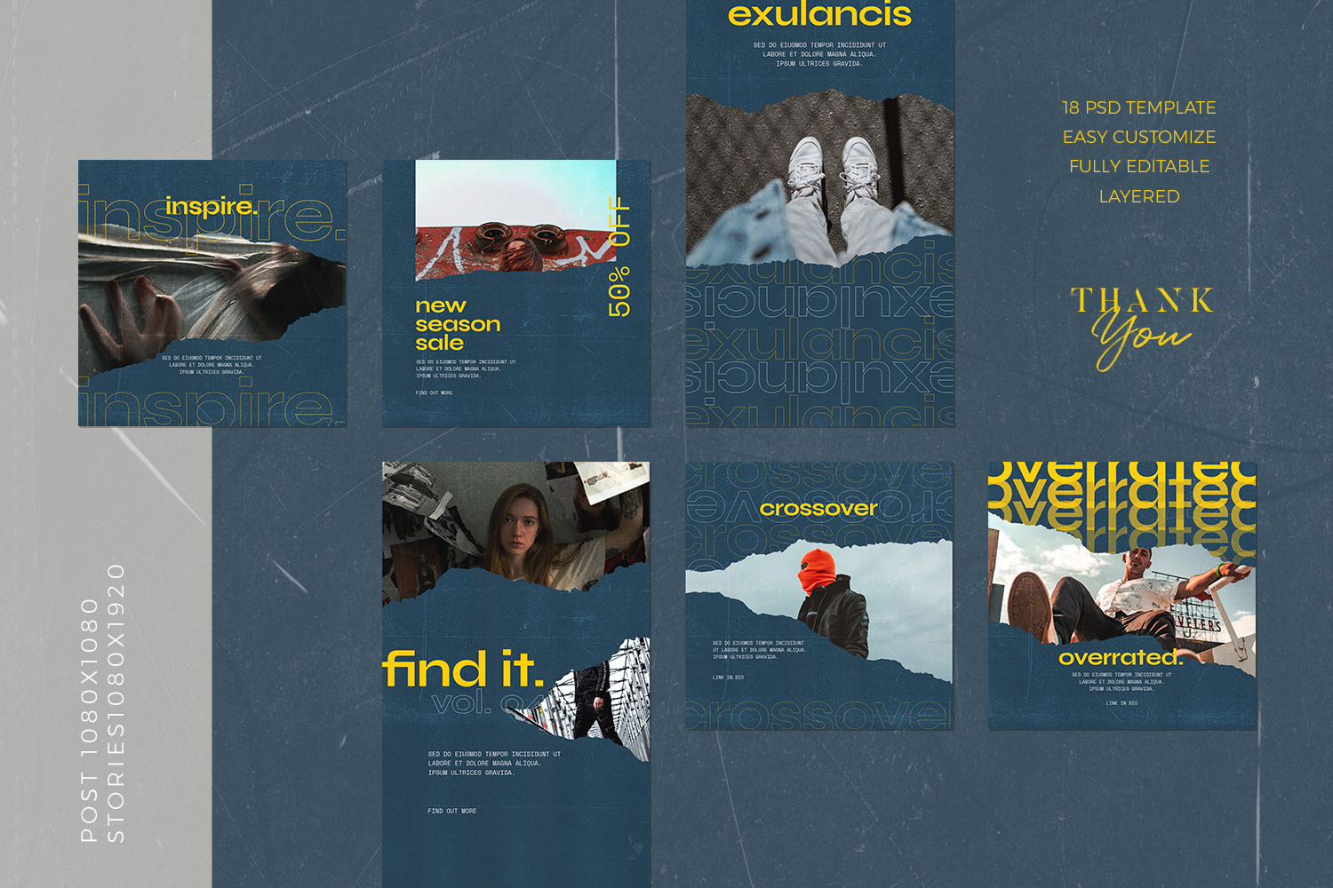 Overax Instagram Template Overax Instagram Template