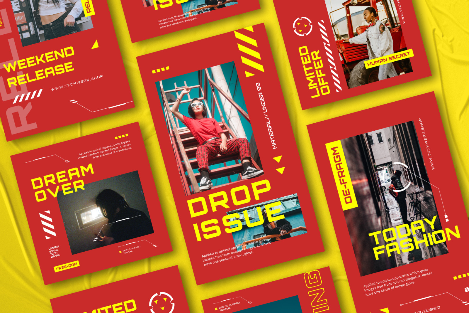 Nebula Instagram Stories & Post Template Nebula Instagram Stories & Post Template