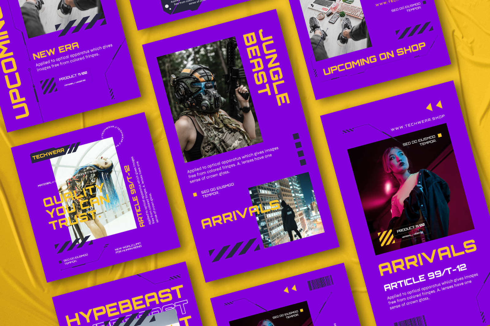 Laboratory Instagram Stories & Post Template Laboratory Instagram Stories & Post Template