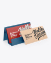 Business Cards w/ Glossy Holder Mockup