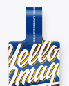 Glossy Paper Label Mockup
