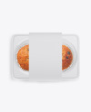 Container with Muffins Mockup