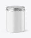 Matte Cosmetic Jar Mockup Matte Cosmetic Jar Mockup