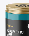 Glossy Cosmetic Jar Mockup Glossy Cosmetic Jar Mockup