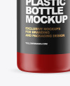 Matte Bottle with Box Mockup