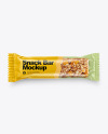 Muesli Bar With Apple Mockup