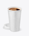 Kraft Paper Coffee Cup Mockup