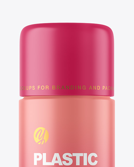 Matte Cosmetic Bottle Mockup