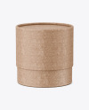 Matte Kraft Paper Tube Mockup