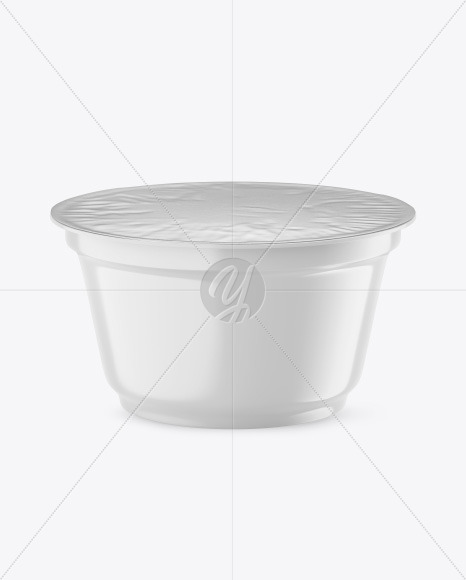 Plastic Glossy Cup Mockup