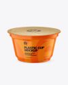 Plastic Glossy Cup Mockup