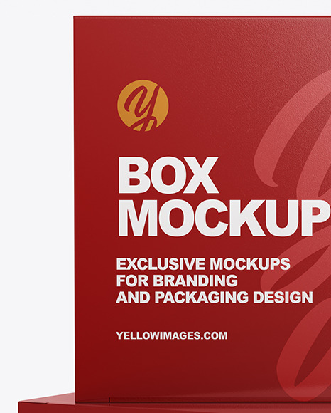 Two Glossy Boxes Mockup