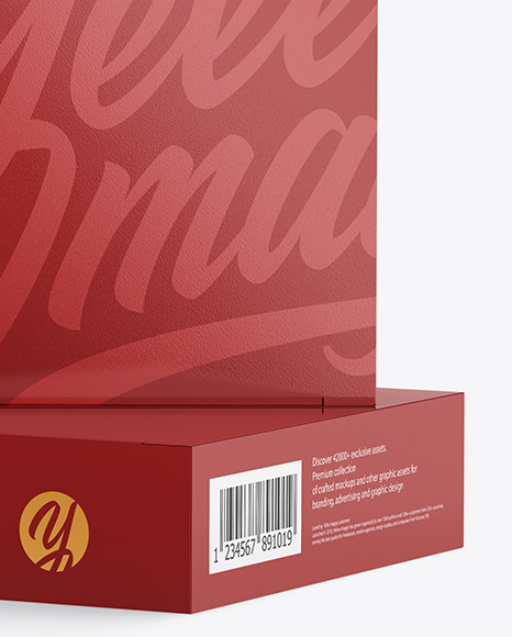 Two Glossy Boxes Mockup