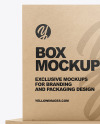 Two Kraft Paper Boxes Mockup