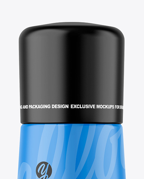 Matte Nail Polish Bottle Mockup