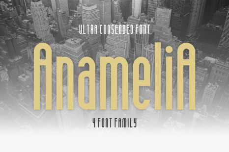 Anamelia Sans Serif Font - Brochure fonts