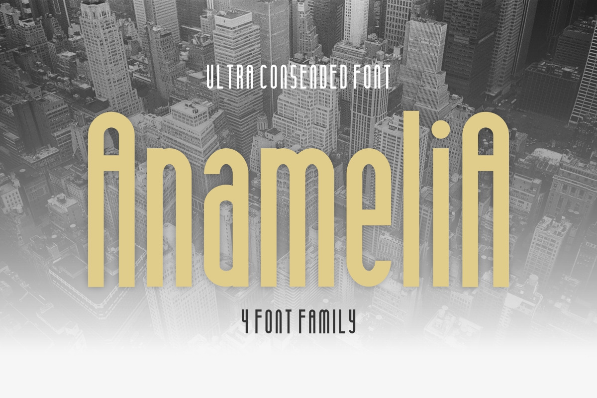 Anamelia Sans Serif Font