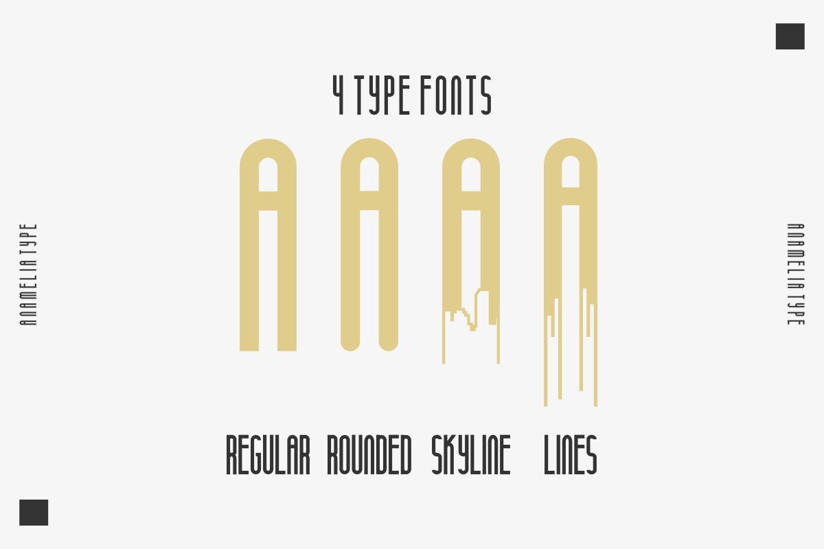 Anamelia Sans Serif Font Anamelia Sans Serif Font
