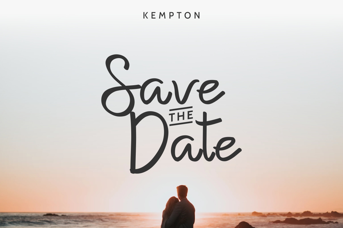 Kempton Trio Font