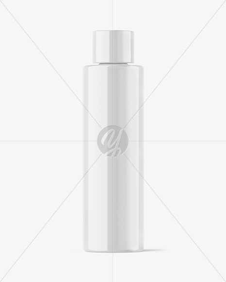 Glossy Water Bottle Mockup