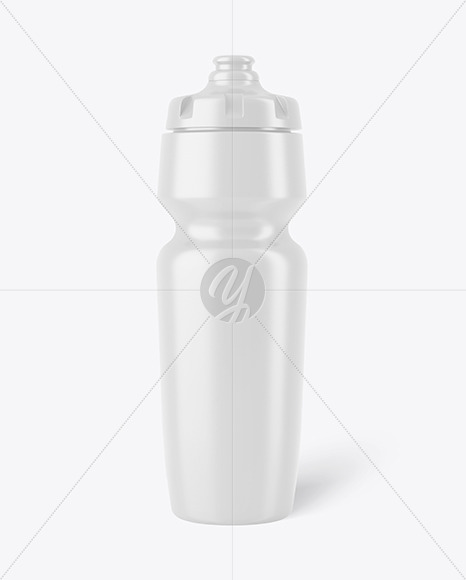 Glossy Sport Bottle Mockup