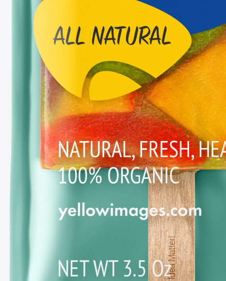 Fruit Ice Lolly Mockup