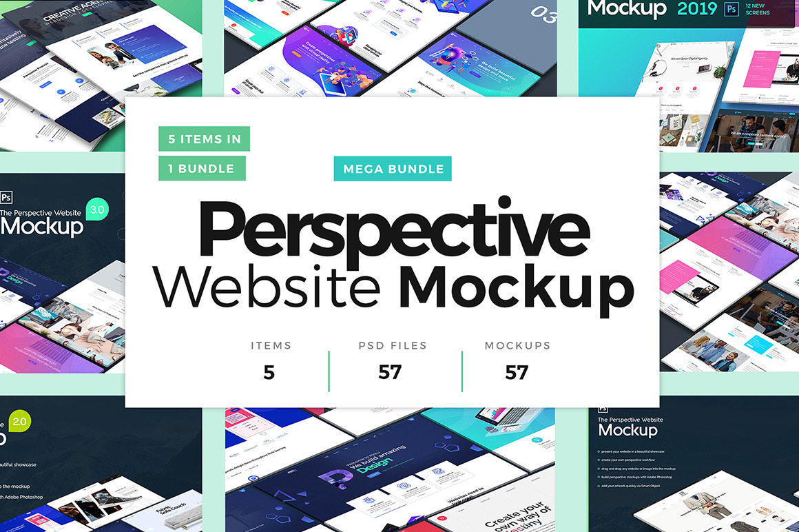 Perspective Website Mockups