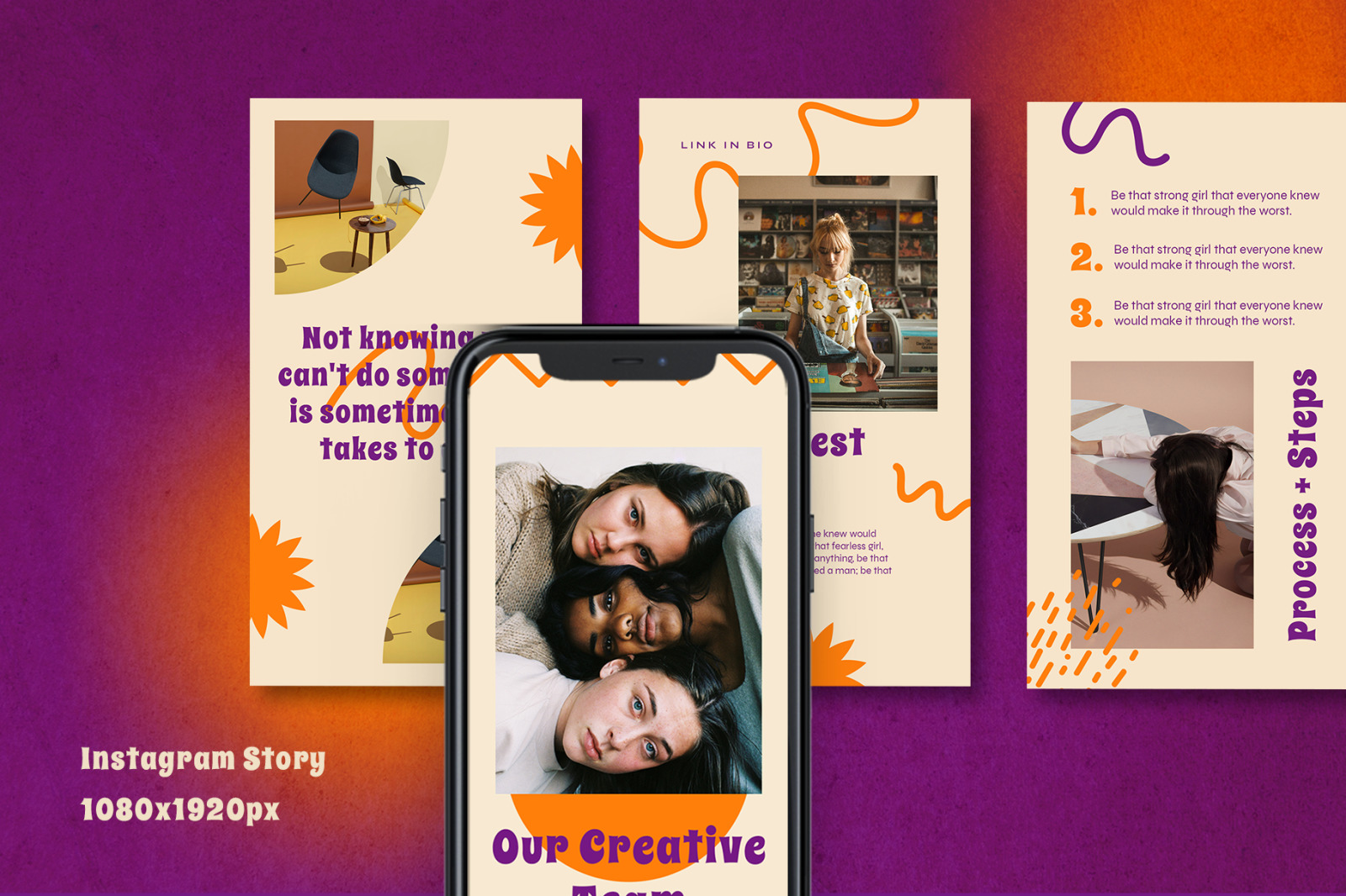Cribble - Retro Instagram Template Cribble - Retro Instagram Template