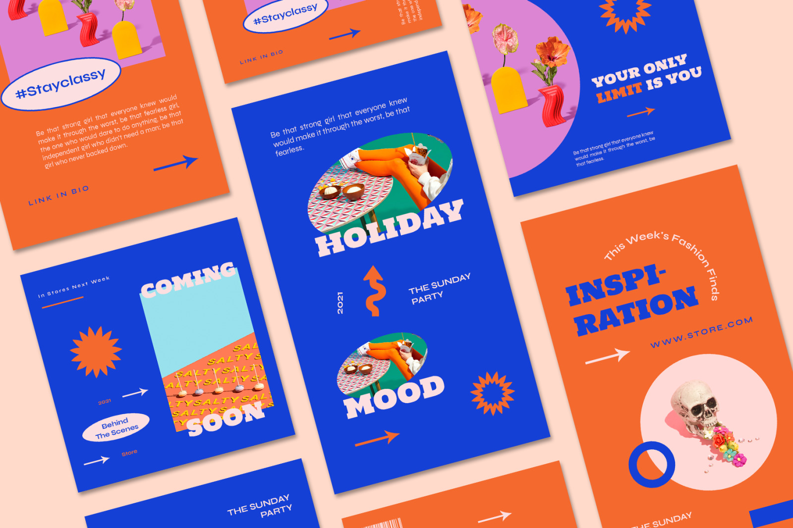 Camaria - Retro Instagram Template Camaria - Retro Instagram Template