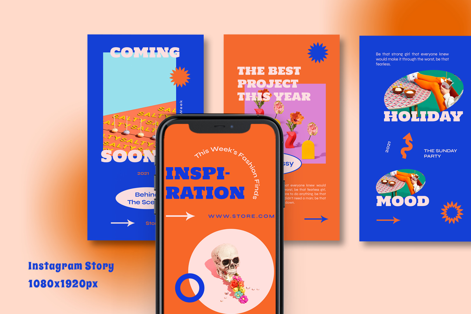 Camaria - Retro Instagram Template Camaria - Retro Instagram Template