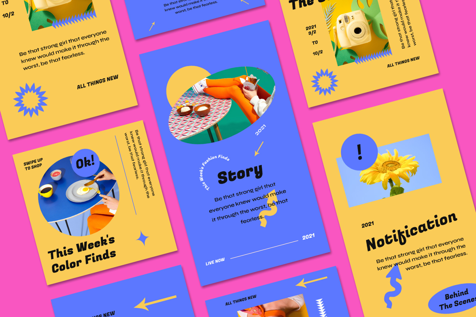 Juice - Retro Instagram Template Juice - Retro Instagram Template