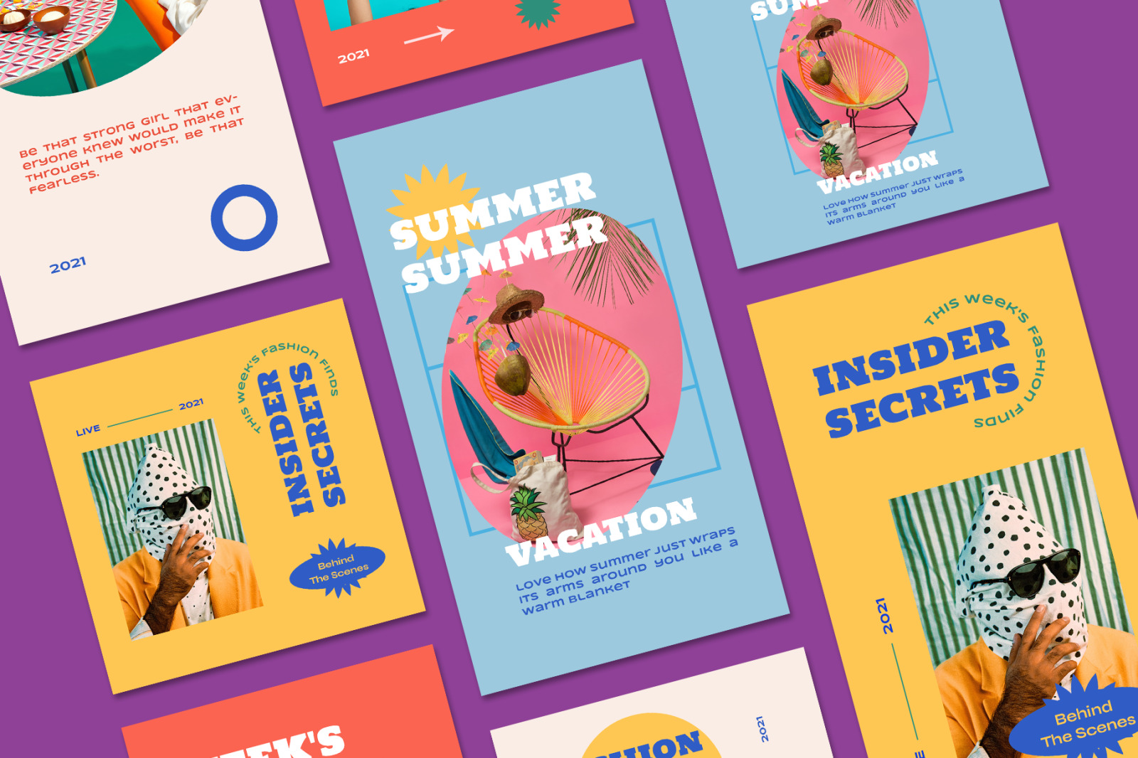 Clewa - Retro Instagram Template Clewa - Retro Instagram Template
