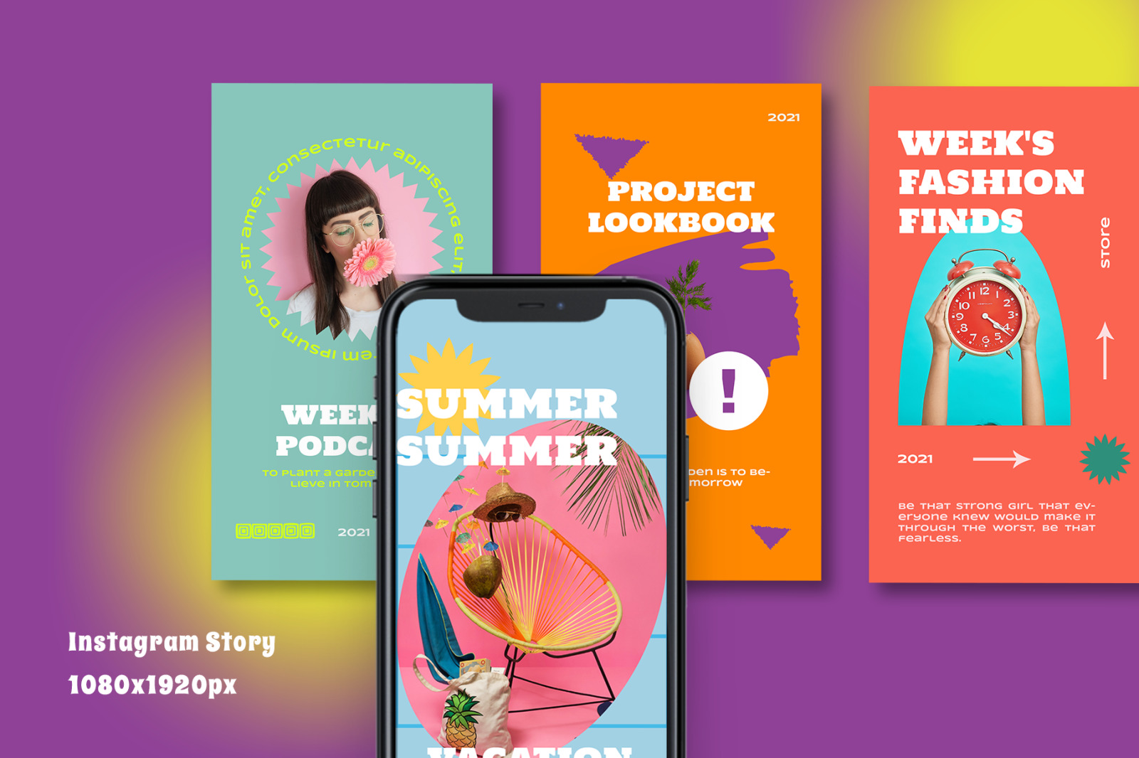 Clewa - Retro Instagram Template Clewa - Retro Instagram Template