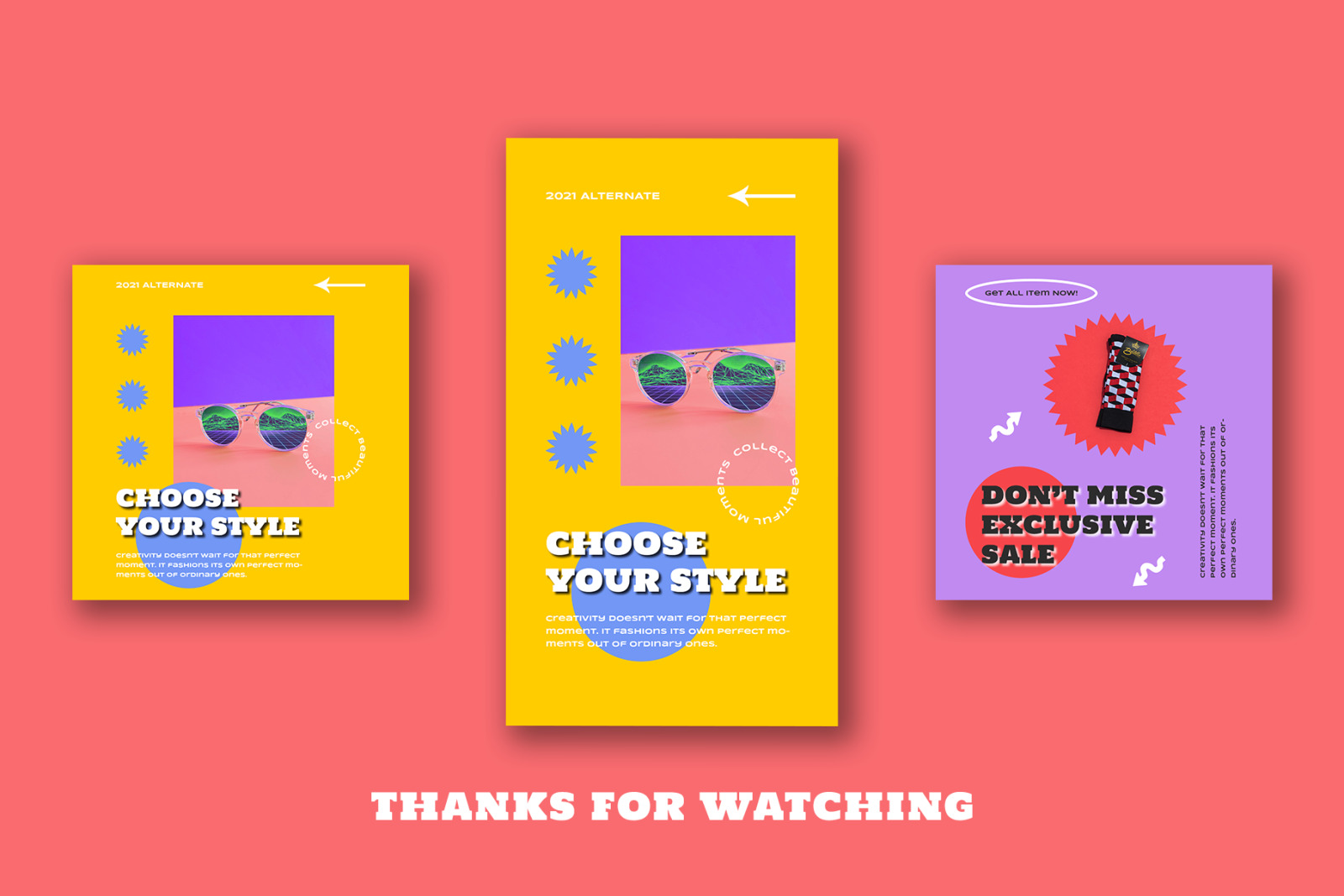 Kumnira - Retro Instagram Template Kumnira - Retro Instagram Template