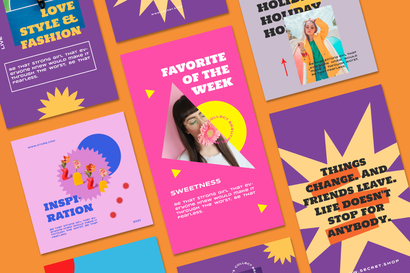 Diffuser - Retro Instagram Template Diffuser - Retro Instagram Template