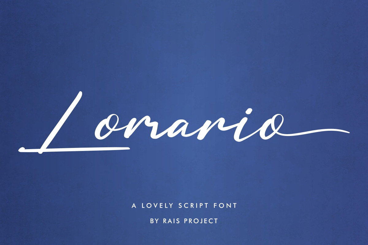 Lomario Calligraphy Script Font Lomario Calligraphy Script Font