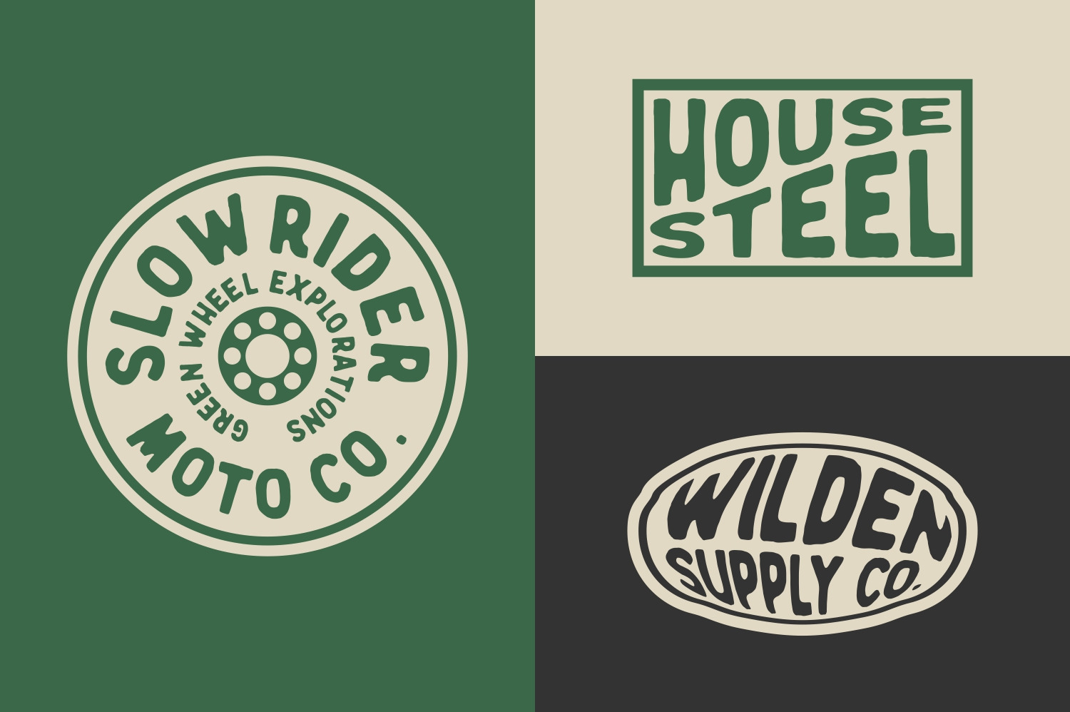 Wilden - Handdrawn Vintage Typeface